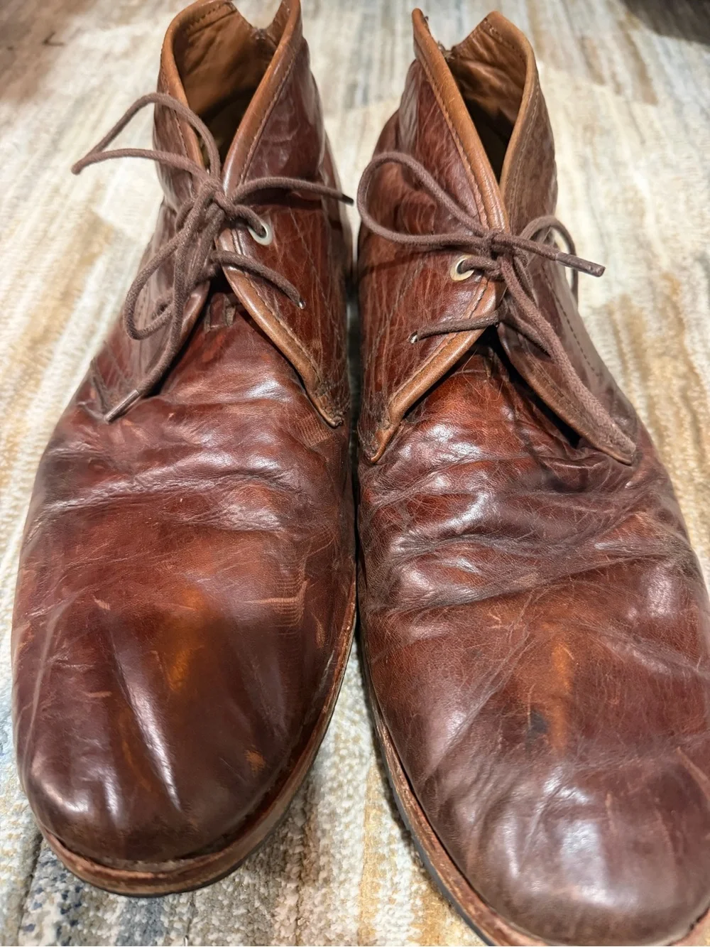 Timberland Men's Brown Leather Chukka Boots
